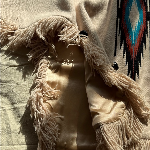 Chimayo Poncho Coat - Picture 6 of 7